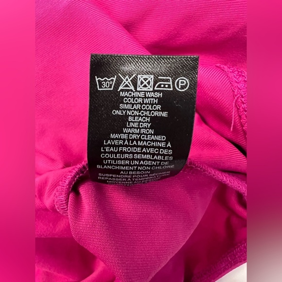 NWT House of Harlow 1960 All-Day Contour Bodysuit Magenta Pink Size Small - Picture 6 of 14